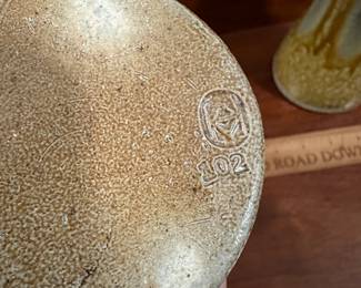 P111 - $30 each. Mark Hewitt Pottery. Vase & Mug. 