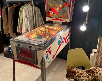 1974 Gottlieb's Sky Jump pinball machine. Originally from a bar on campus!