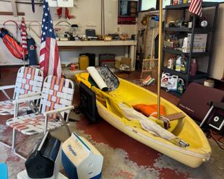 Sailboat!  “Hasn’t been touched in 50yrs” It is however complete, and sails are inside