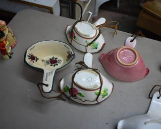 2 Hanging Separators & a Real Old Flowered 1