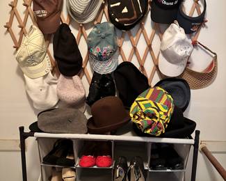 Hats, shoes and clothes