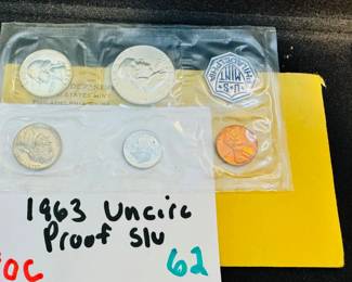 1963 UNC Proof Set
