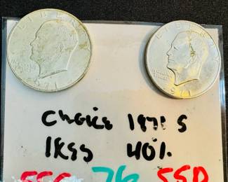 Ike Silver Dollars 