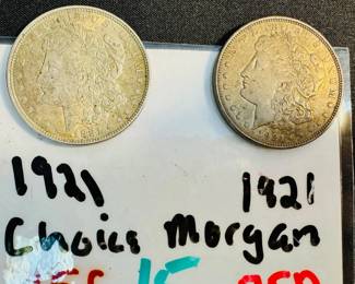 1921 Morgan Silver Dollar