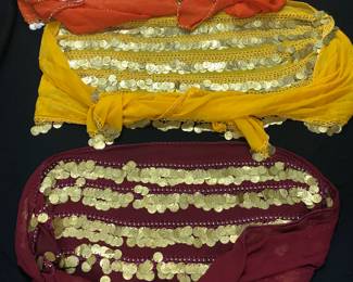 Egyptian Hip Scarves; well made!