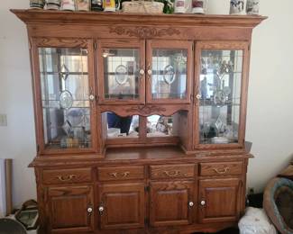 oak cabinet
