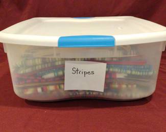 Assorted Striped Fabric