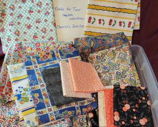 Table For Two Cherries Jubilee Fabric Bundle