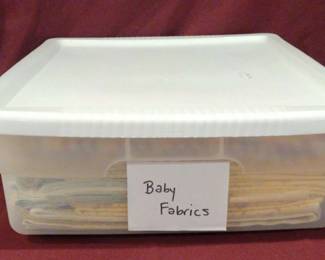 Assorted Baby Theme Fabric 
