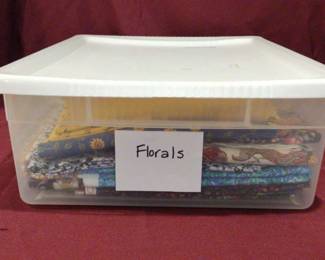 Assorted Floral Fabrics