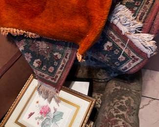 Rugs and artwork