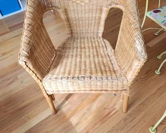 Vintage Wicker Chair