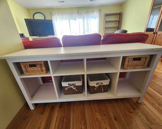 White Storage Cubicle