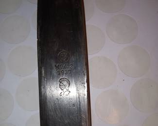 Marking on Blade