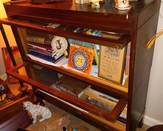 Lawyer's Glass Front Bookshelf