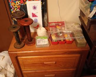Spools, 2 Drawer Cabinet