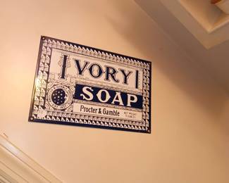 Ivory Soap Sign