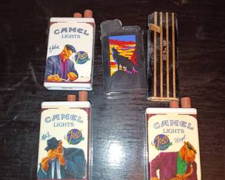 Camel Lights ; Lighters