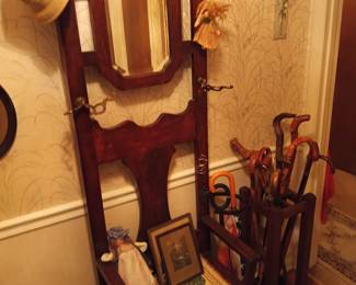 Hall Tree and Seat