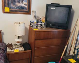 MCM Side Table & Chest of Drawers