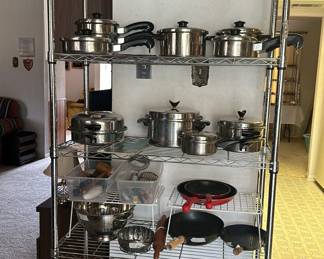 Saladmaster Pots & Pans, Wonderware Pots & Pans, Cast Iron Pans