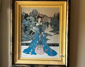 "Beloved" painted by Caroline Young/ includes authenticity paperwork.