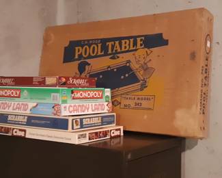 Play pool table is in the box!!!