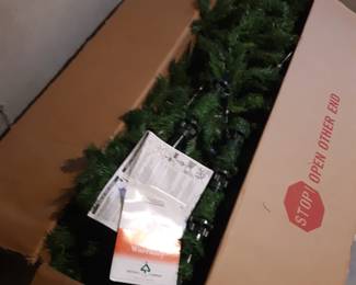 Christmas tree.  All branches are present.  Ask me how I know.  It's only a joke that I don't know how to count.