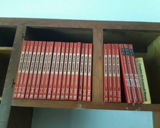 How to books in the garage.