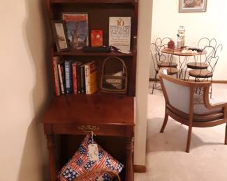 Very unique secretary desk, middle room, yep same room as the king sized bed.