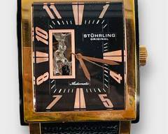 Stuhrling Original Metropol Automatic Rectangular Dress Watch
