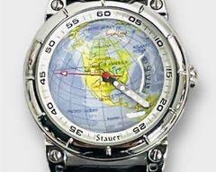 Stauer Viator Automatic Globe Wristwatch Ref. 20673
