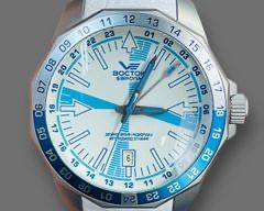 Vostok Europe Radio Room Automatic GMT 24Hr Wristwatch Limited Edition 7/500 Ref. 2426/225A270
