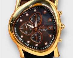 Invicta Force I Mother of Pearl Quartz Chronograph Dress Watch Model No. 29914
