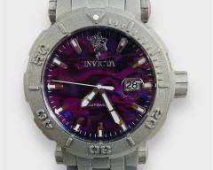 Invicta Sea Base Purple Abalone Automatic Divers Watch Limited Edition 108/1000 Model No. 26623
