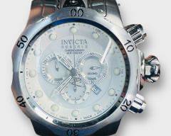 Invicta Reserve Venom Mother of Pearl Quartz Chronograph Divers Watch Model No. 11155
