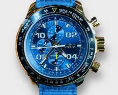Invicta Aviator Quartz Chronograph Pilots Watch Limited Edition No. 0504/2500 Model No. 18778
