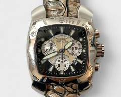 Invicta Lupah Espadon Quartz Chronograph Wristwatch Model No. 3177
