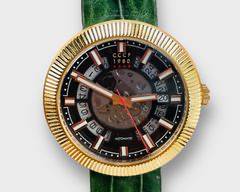 CCCP 1980 Monino Black Skeleton Dial Automatic Wristwatch Ref. CP-7025
