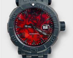 Invicta Sea Base Red Abalone Automatic Divers Watch Limited Edition 47/1000 Model No. 26627

