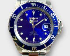 Invicta Pro Diver Blue Sunburst Automatic Divers Watch Model No. 90940B
