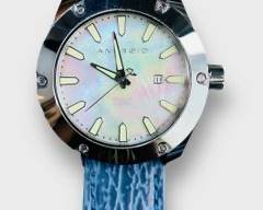 Android USA Antigravity Tungsten Mother of Pearl Automatic Wristwatch Limited Edition No. 119/888 Ref. AD 584
