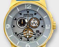 Invicta Reserve Sea Vulture Mother of Pearl Chronograph Sports Watch Model No. 19925
