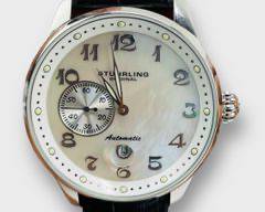 Stuhrling Original Heritage Mother of Pearl Automatic Dress Watch
