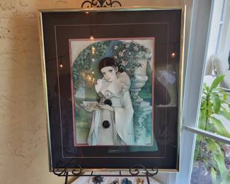 Mira Fujita 3D lithograph signed