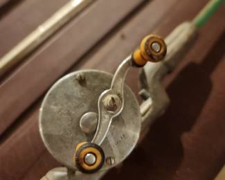 Large assortment of rods and reels