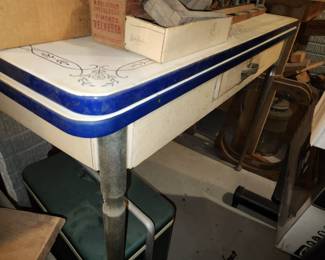 Porcelain top kitchen table