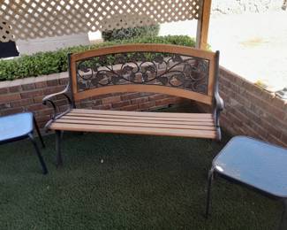 Outside bench-50x34
