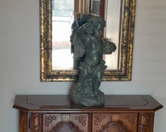 Entryway accent cabinet