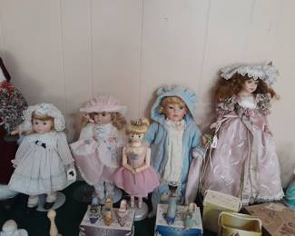 Porcelain dolls